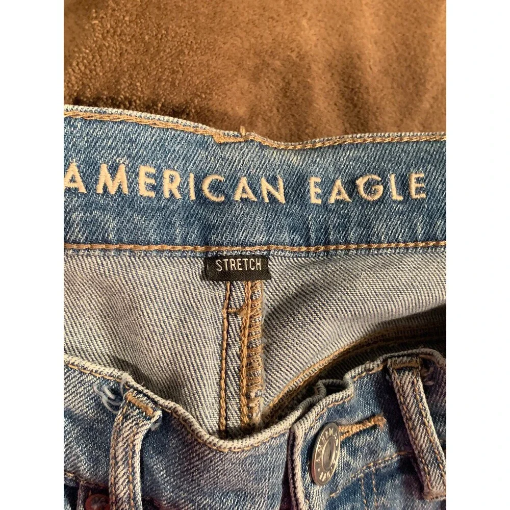 American Eagle Stretch Highest Rise 90s Boyfriend Women's Jeans Size‎ 4 Reg B3